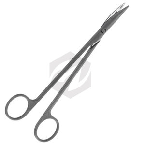 กรรไกรผ่าตัด metzenbaum แบบมืออาชีพกรรไกรผ่าตัดแบบโค้งขนาด180มม. 7 "ปราศจากเชื้อเครื่องมือทางการแพทย์ทำจากสเตนเลสสตีลระดับพรีเมียม - Product Image 1