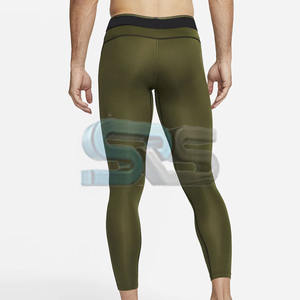 เลกกิ้งออกกำลังกายรัดเอวยางยืดสำหรับผู้ชายชุดใส่ไปยิมและวิ่ง4ทาง - Product Image 6