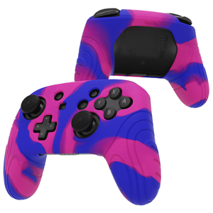 Housse de protection en silicone souple camouflage personnalisée pour la manette <span class=keywords><strong>Nintendo</strong></span> <span class=keywords><strong>Switch</strong></span> Pro-Coque antidérapante et anti-transpiration - Product Image 4