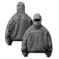 Sudadera Ninja Personalizada, 100% Algodón, Tejido de Felpa, Corte Holgado, Estilo Pullover, Logotipo Personalizado, Estilo Urbano - Product Image 6