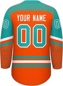 ชุดเครื่องแบบฮ็อกกี้น้ำแข็งออกแบบตามต้องการชุดเสื้อเจอร์ซีย์และกางเกงระบายอากาศน้ำหนักเบาสำหรับผู้ชายผู้หญิงเยาวชนผู้ผลิต OEM - Product Image 4