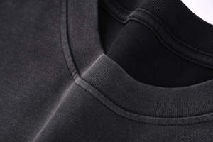 Custom Heavy Tees Thick Cotton <b>Tshirts</b> <b>High</b> Collar Big and Tall Fit Mock <b>Neck</b> Loose Blank t Shirt Custom logo T-shirts Oversize - Product Image 5