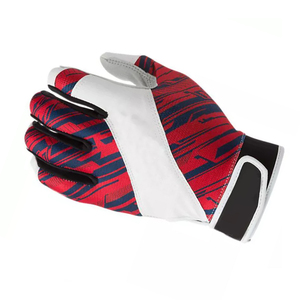 Gants de frappeur de baseball professionnels personnalisés en cuir respirant et durable, antidérapant, design OEM, personnalisable - Product Image 3