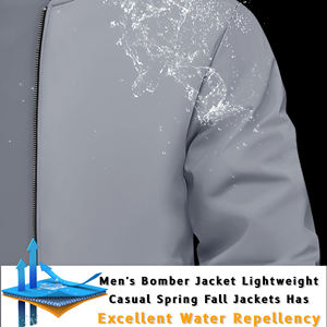 Veste en satin classique pour hommes Style vintage Letterman Baseball gris Bomber pour hommes avec garniture noire vestes à quantité minimale de commande bas - Product Image 2