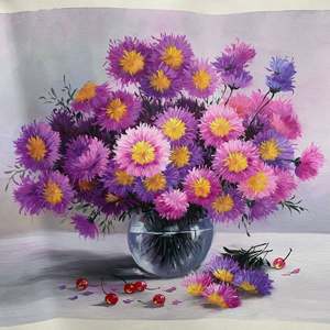 24 pollici × 20 ritratto astratto dipinti ad olio 100% dipinto a mano stile campo classico per camera da letto carta di cotone stampata - Product Image 5