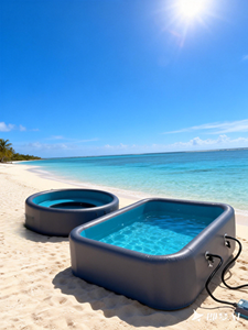 Piscine gonflable portable sur mesure en Drop Stitch, grande taille, pour enfants et adultes - Product Image 2