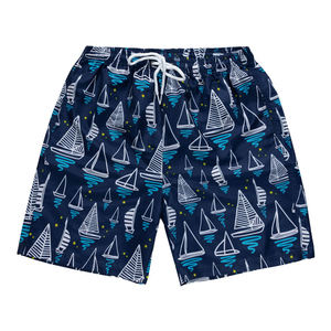 Pantalones cortos transpirables de verano 2023 para hombre, pantalones cortos de playa informales con logotipo gráfico impreso personalizado - Product Image 3