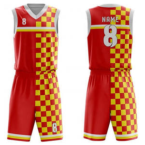 Uniformes deportivos de equipo de sublimación, camiseta de baloncesto juvenil hecha a medida, uniformes de equipo, conjunto de uniforme de baloncesto - Product Image 1