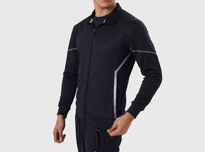 Survêtement unisexe surdimensionné en polaire léger imprimé pour l'hiver, durable et confortable, avec fermeture éclair élégante pour un usage quotidien et le sport - Product Image 5