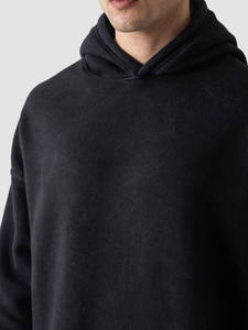 Sudadera con capucha recortada con logotipo personalizado al por mayor para hombre, sudadera lisa de buena calidad, Sudadera con capucha cuadrada personalizada para hombre y mujer - Product Image 2