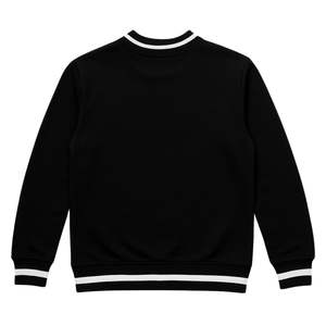 Groove Phi Groove Social Fellowship Sudadera negra de cuello redondo 100 algodón polar Chenille bordado fraternidad griega ropa hombres - Product Image 4