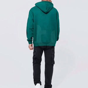 Nouvel Arrivage Direct Usine Taille XS 100% Coton Uni Col à Capuche Hiver Impression Gonflée Teint Uni Haute Qualité Vente en Gros - Product Image 4