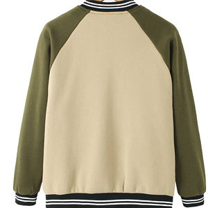 Meilleure vente veste en laine avec Logo et couleur personnalisée pour homme, avec patchs de broderie Chenille pour l'hiver en solde - Product Image 2