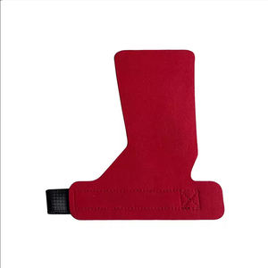 Nouvelles poignées de gymnastique en cuir pour la musculation, 2 ou 3 trous, pour l'entraînement - Product Image 2