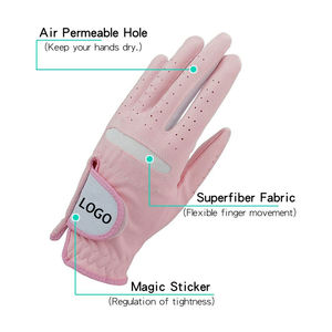 Guantes de golf de piel de oveja deportivos para hombre de alta calidad Transpirable Antideslizante Agarre Personalizable Color Cuero genuino - Product Image 4