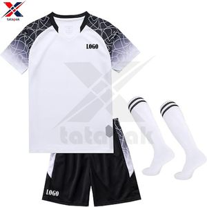 Calidad de exportación Estilo Ropa de equipo de fútbol Uniformes oficiales del equipo Impresión de logotipo personalizado Precio al por mayor directo de fábrica 100% Poliéster - Product Image 3