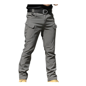 Pantalones Jogger de caza para hombre de alta calidad, pantalones de senderismo elásticos impermeables para exteriores con múltiples bolsillos informales para caza - Product Image 1