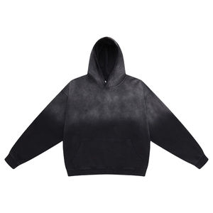 Sudaderas con Capucha de Manga Larga para Hombre, de Primera Calidad, Estilo Desgastado por el Sol, Diseño Nuevo, Mezcla de Algodón - Product Image 1