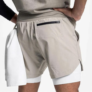 กางเกงขาสั้นผู้ชายรุ่นใหม่ OEM สำหรับฤดูร้อน ผ้าแห้งเร็ว เป็นมิตรกับสิ่งแวดล้อม สไตล์ลำลองแนวสตรีท คุณภาพสูง - Product Image 6