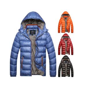Winter Men Hooded Cotton Padded Lightweight Bubble Jacket Wholesale Plus Size Puffer Jacket for Men Down Puffer Jacket - Product Image 3