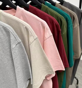 Tops courts en coton à manches courtes et col rond, sans impression, pour femmes, provenant d'un fournisseur bangladais - Product Image 4