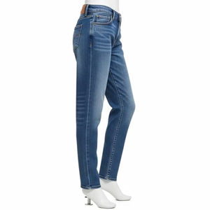 Jeans de Mezclilla Lavados con Láser, Algodón y Poliéster, Resistentes a la Decoloración, Duraderos, Ropa Casual de Moda, Suministro al por Mayor, Exportación OEM - Product Image 5