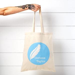 Sacs fourre-tout réutilisables de plage en toile de coton avec impression personnalisée de haute qualité pour l'épicerie - Product Image 6