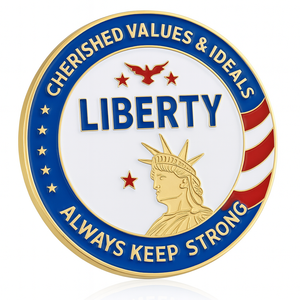 เหรียญโลหะสั่งทำคุณภาพสูง แบบ 3 มิติ เหรียญทองโบราณ เหรียญดอลลาร์สหรัฐฯ เหรียญแคนาดา - Product Image 2