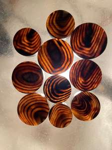 กระดุมเขาควายดิบคุณภาพพรีเมี่ยม O3นำเข้าจากอินเดียสำหรับอุตสาหกรรมเสื้อผ้างานฝีมือธรรมชาติโดย R M ต่างประเทศ - Product Image 2