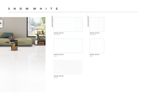 Olive/blanc neige 98mm Rectabricks Fullbody porcelaine céramique MosaicTile brillant mat pour sols de salle de bain sols de salon - Product Image 4