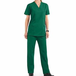 Ensemble de gommage uniforme d'hôpital sur mesure léger et durable antibactérien tricoté infirmière médicale médecin vêtements de travail Service OEM - Product Image 3
