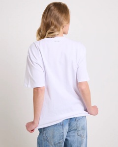 T-shirt pour femme, imprimé graphique, coupe ample, écologique, streetwear d'été, respirant - Product Image 3