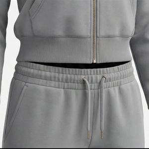Conjunto Deportivo de Invierno para Mujer, con Capucha, de Algodón Puro, con Etiqueta Personalizable, de Alta Calidad, Suave y Cálido, para Gimnasio - Product Image 5