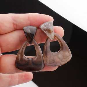 Customizable Vintage Buffalo Horn Stud <b>Earrings</b> 100% Best Quality for Wedding MA CRAFT INDIA Women's - Product Image 2
