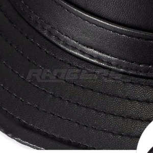 Chapeau Trilby en cuir véritable, chapeau Fedora en cuir noir pour hommes, étiquette privée personnalisée, vente en gros de chapeaux en cuir - Product Image 5