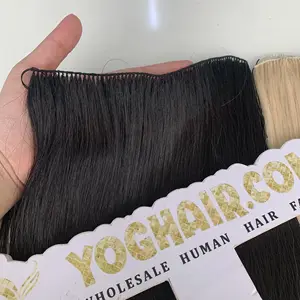 Extension per capelli con piume di colore naturale Super nuovo prodotto 100% capelli umani Super economico prezzo omaggio