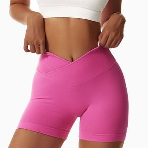 Pantalones cortos de gimnasio profesionales para mujer, recién llegados, ropa de Fitness para correr, pantalones cortos de entrenamiento de Yoga, pantalones cortos deportivos para mujer hechos a medida Pakistán - Product Image 1