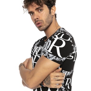 Camiseta Estampada Personalizada al por Mayor para Hombre, Ropa de Verano Informal con Cuello Redondo, Camiseta Estampada para Hombre, Ropa de Exterior, Camiseta de Diseñador Personalizada - Product Image 3