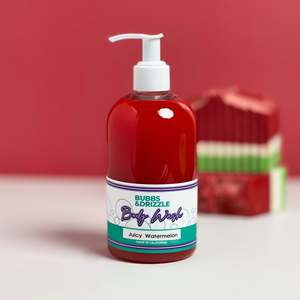 Gel de Ducha Perfumado con Sandía Jugosa 500ml, Gel de Baño Herbal Blanqueador e Hidratante con Burbujas, Fragancia a Jazmín, Leche y Rosa - Product Image 1