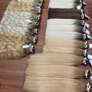 TOP HAUTE QUALITÉ couleur vietnamienne en vrac cheveux Extensions de cheveux humains naturel droit diverses couleurs trame cheveux - Product Image 6