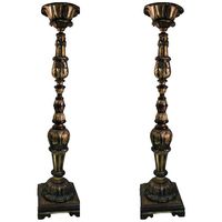 Bougeoir en métal de cuivre de conception antique Fournisseur unique de fabricant en gros d'or pour des bougeoirs