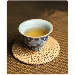 Ensemble de sets de table en bambou et rotin classiques, résistants à la chaleur, sous-verres, tapis pour théière, accessoires de rangement en bois pour thé et café, écologiques - Product Image 2