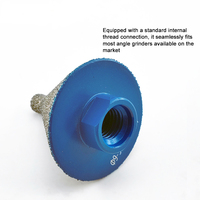 Brocas de Diamante de Alta Calidad de 9-50 mm para Trabajos en Seco con Azulejos - Ideales para Escariar, Recortar y Pulir con Amoladoras Angulares