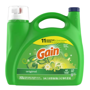 NOUVEAU Lessive liquide Gain + Aroma de haute qualité, parfum original, 128 lavages |   184 Fl oz HE-Compatible USA Deep Clean Color Protector - Product Image 4