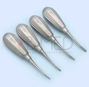 ชุดอุปกรณ์ถอนฟันแบบโค้ง พรีเมียม ขนาด 2 มม. 3 มม. 4 มม. 5 มม. สำหรับการผ่าตัดช่องปาก - Product Image 4