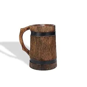 Indian Exporter's Lightweight & Stylish Wooden Travel Mug for Outdoor <b>Picnics</b> & Gifting Worldwide Supply Tea <b>Cups</b> & Saucers - Product Image 5