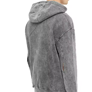 เสื้อสเวตเชิ้ตมีฮู้ดผ้าคอตตอน/โพลีเอสเตอร์ผ้าเฟรนช์เทอร์รี่สำหรับฤดูหนาวแบบหนา3D ออกแบบได้ตามต้องการ - Product Image 6