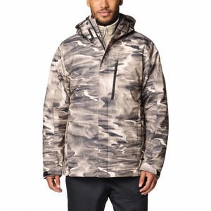OEM Custom Designed Men's Ski Jacket Breathable Fit Waterproof Shell Windproof Zipper Logo Printing Private Label Branding - Product Image 1