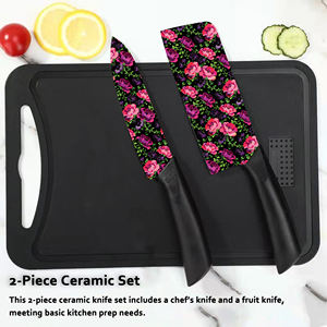 Cuchillo de Chef con Revestimiento Cerámico y Mango de Plástico para Uso Diario en la Cocina, Calidad Premium, Venta al Por Mayor - Product Image 3