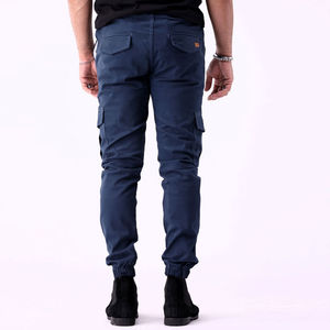 Pantalones cargo informales de algodón 100% de alta calidad con diseño sólido Tela de estambre transpirable y de secado rápido con servicio OEM - Product Image 6